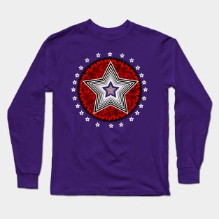 Radial star 4 Long Sleeve T-Shirt